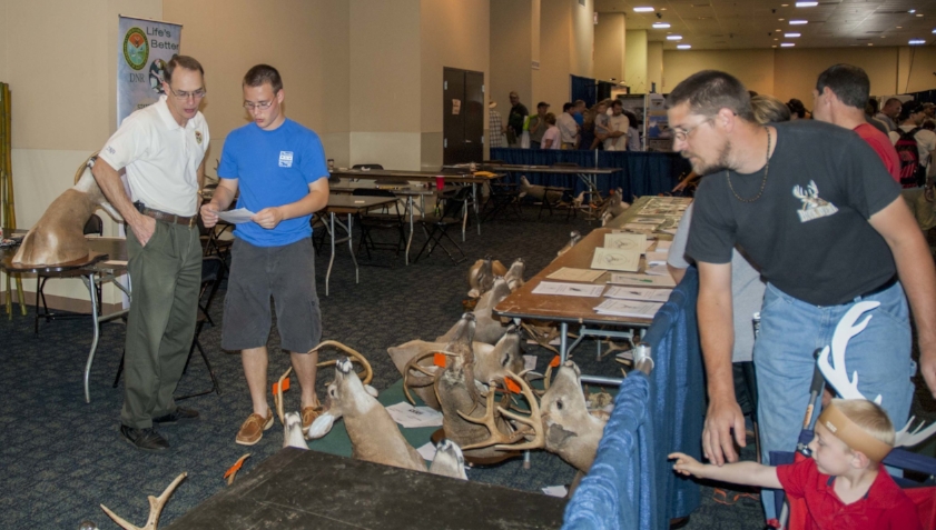 Even the youngest visitors at the Palmetto Sportsmen's Classic seem fascinated with the many large deer racks that are scored there annually. Hunters from around the state bring racks to the PSC and other official SCDNR scoring locations each year, …
