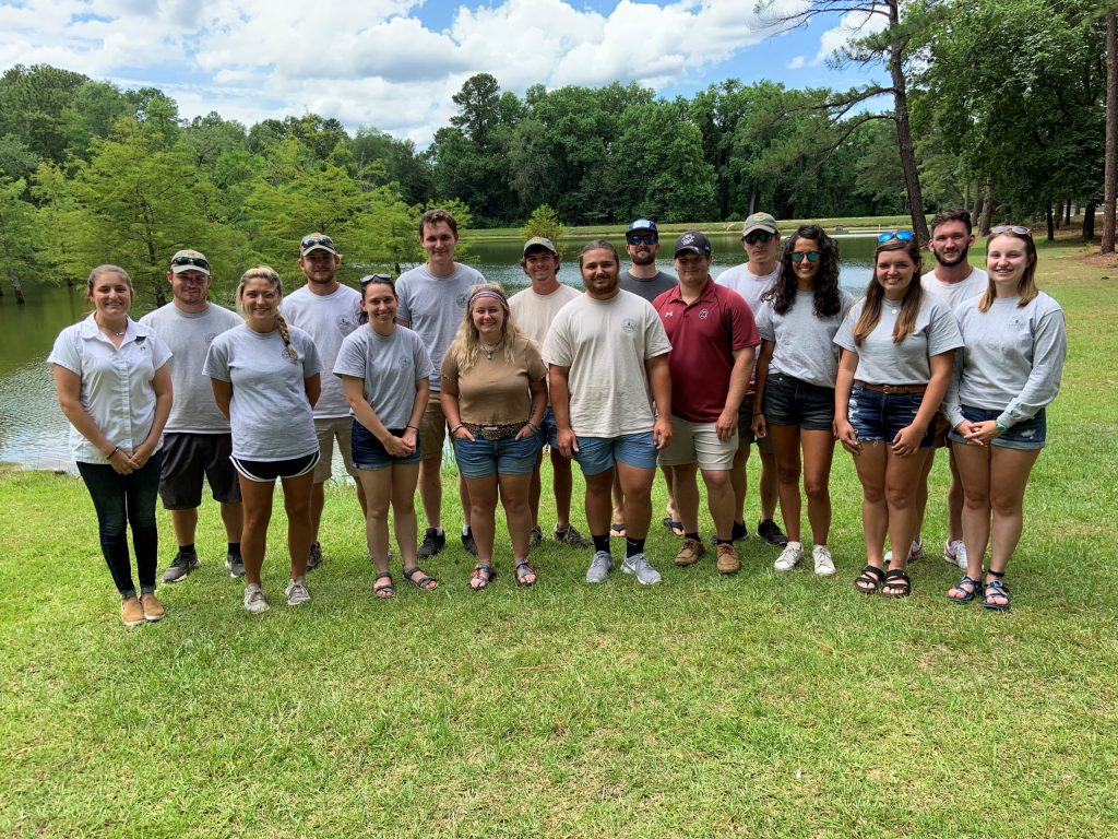 Meet the 2021 SCDNR Freshwater Fisheries&nbsp;Interns