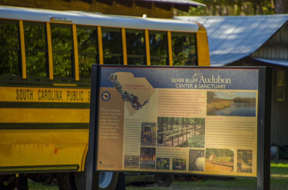 Audubon South Carolina's Silver Bluff Center &amp; Sanctuary near Jackson is a popular destination for school field trips. (SCDNR photo by David Lucas)