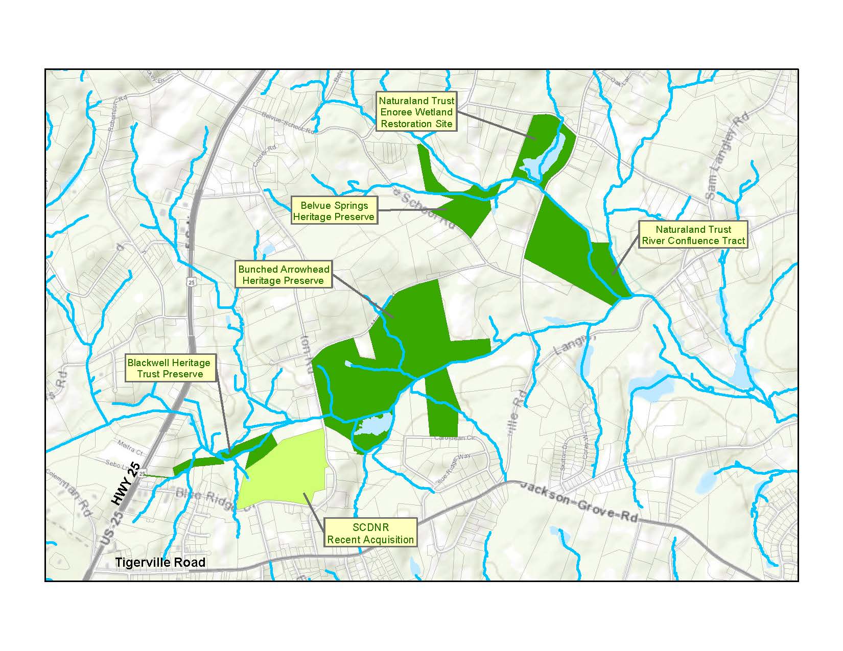 (Map courtesy Naturaland Trust)