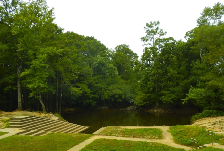 The canoe and kayak launch at Lynches River County Park is an excellent spot for a journey down the Lynches Scenic River's lower section.&nbsp;[photo by David Lucas]