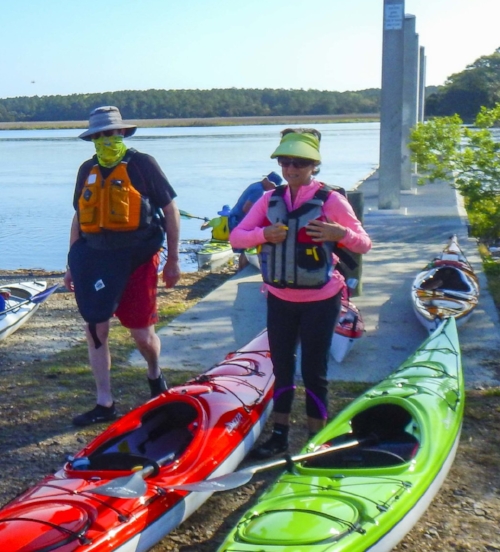 Life jackets and whistles are a necessity on the water. And while that neck gaiter might make you look like John Dillinger or the invisible man, you'll be glad to have it when the non-see-ums are out in force.
