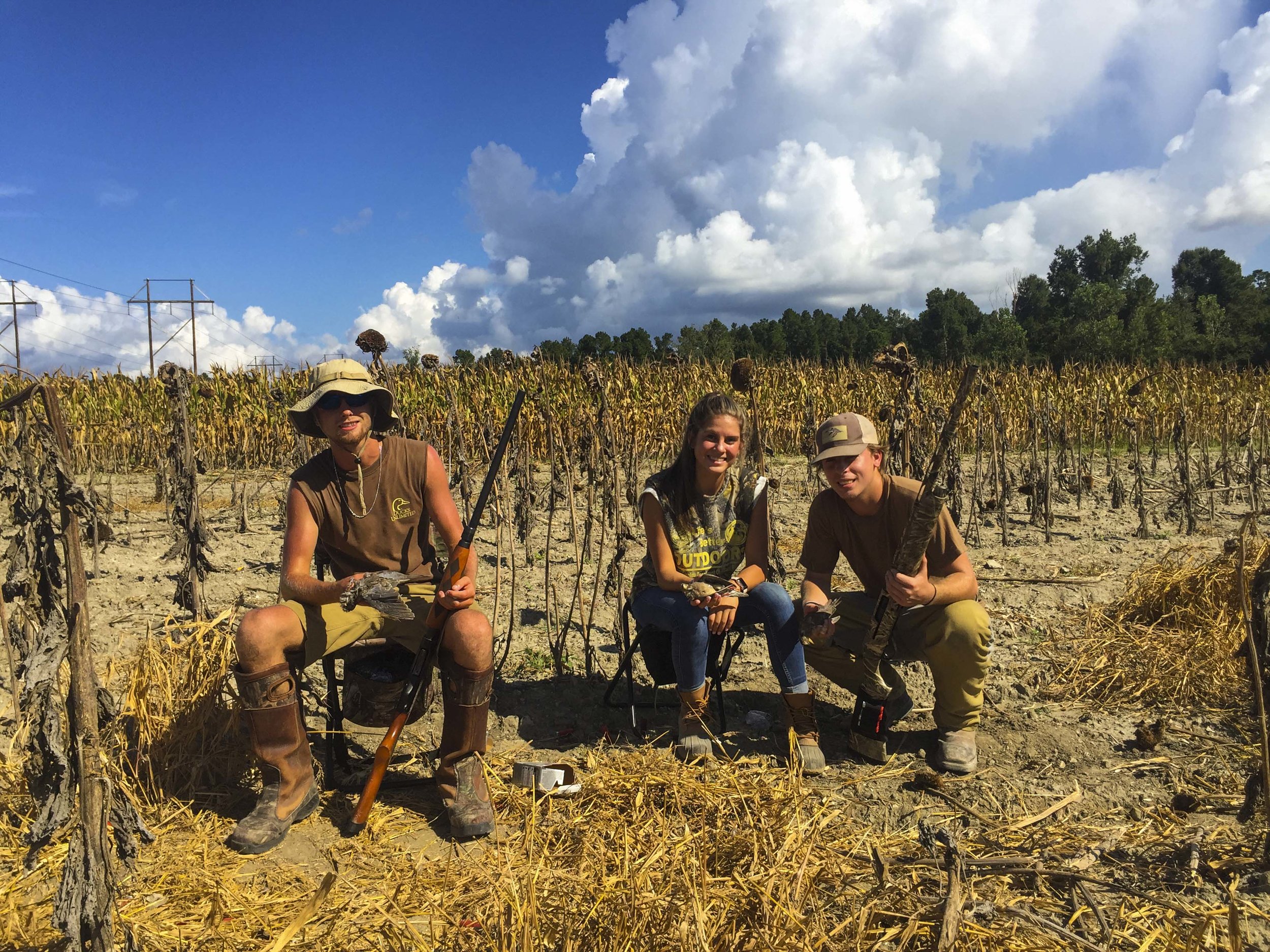 Hunters at Canal WMA.