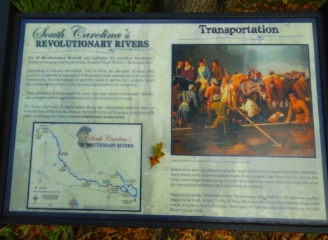 Lynches River is also a part of a "Revolutionary River Trail" that includes the area at the confluence of the Great Pee Dee where General Francis Marion's volunteer forces would hide from the British during the Revolutionary War.