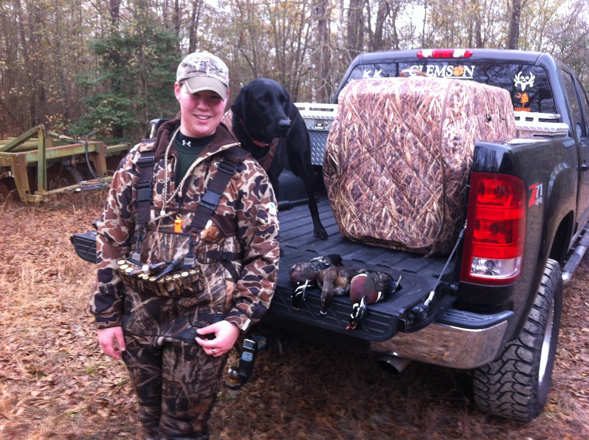 Molly and Willie have enjoyed many successful hunts through the years. (Photo courtesy Molly Kneece)