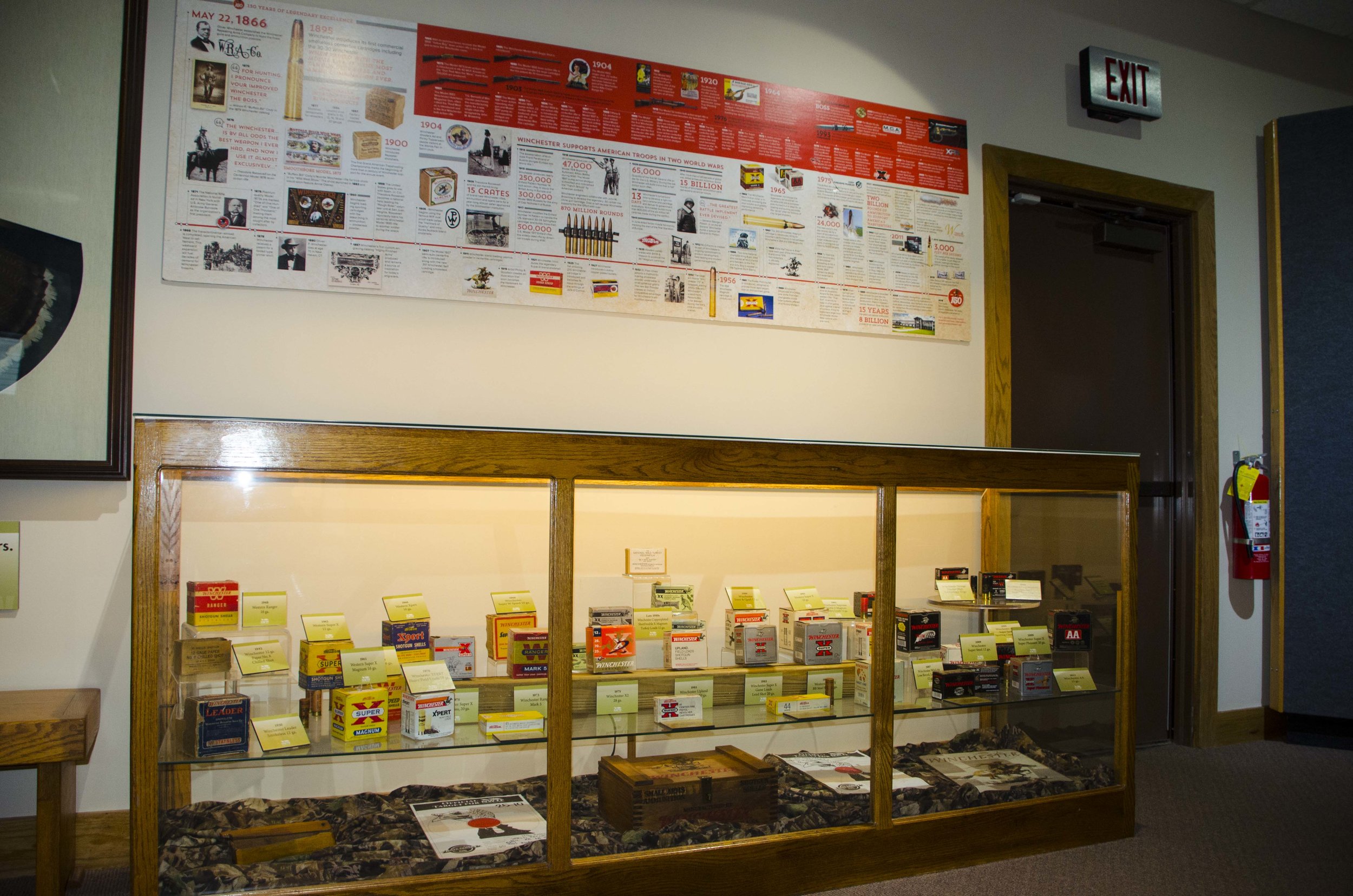  A history of Winchester's shell and cartridge development is sure to fascinate any avid hunter or shooter.&nbsp;(SCDNR photo by D. Lucas) 